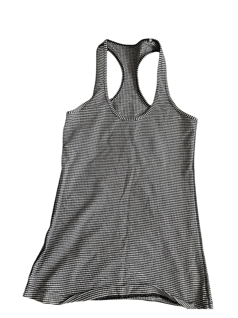 lululemon athletica Black & White Micro-check Racerback Tank